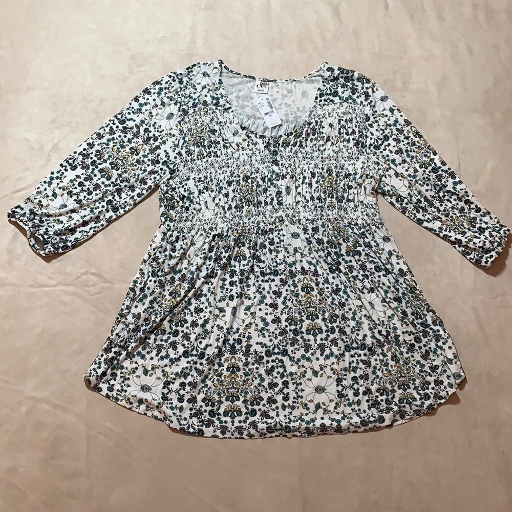 NWT.  d/C  Jeans/Penningtons brand tunic. Size 2X